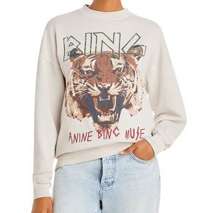 Anine Bing Graphic Tiger Sweatshirt